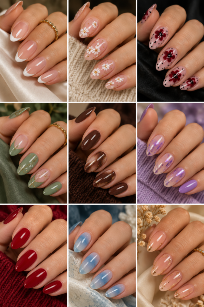 Simple Short Almond Nail Ideas