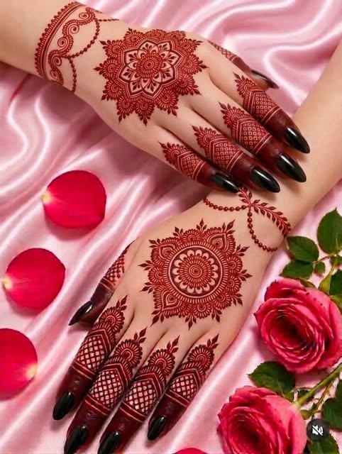 25 Beautiful Mehndi Designs for Fingers and Back Hand: Stylish & Easy Ideas 4 image 167