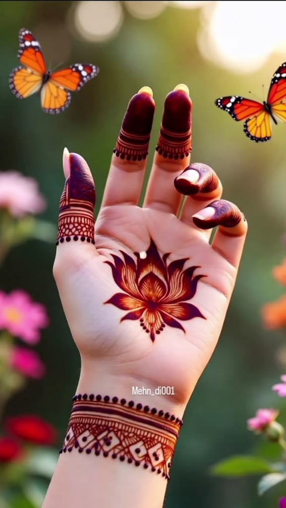 25 Beautiful Mehndi Designs for Fingers and Back Hand: Stylish & Easy Ideas 6 image 169