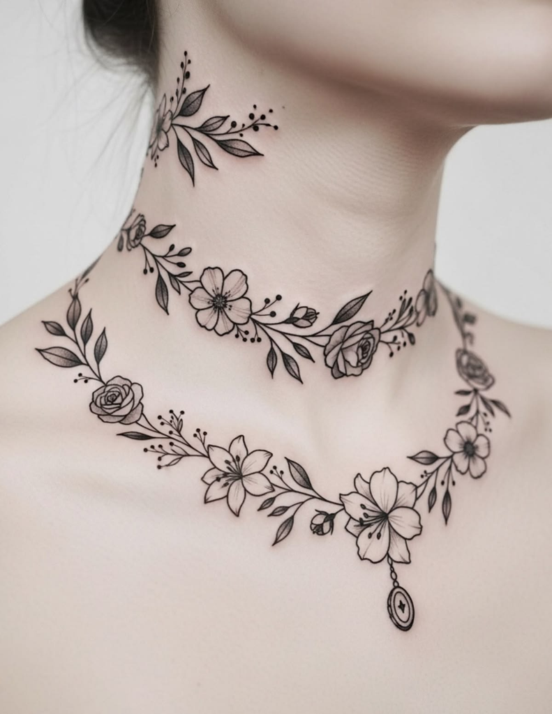 25 Beautiful Chest Tattoo Ideas for Girls: Feminine, Elegant & Unique Designs 6 image 240