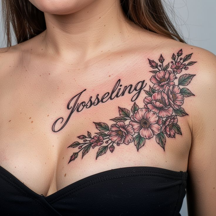 Chest Tattoo Ideas for Girls