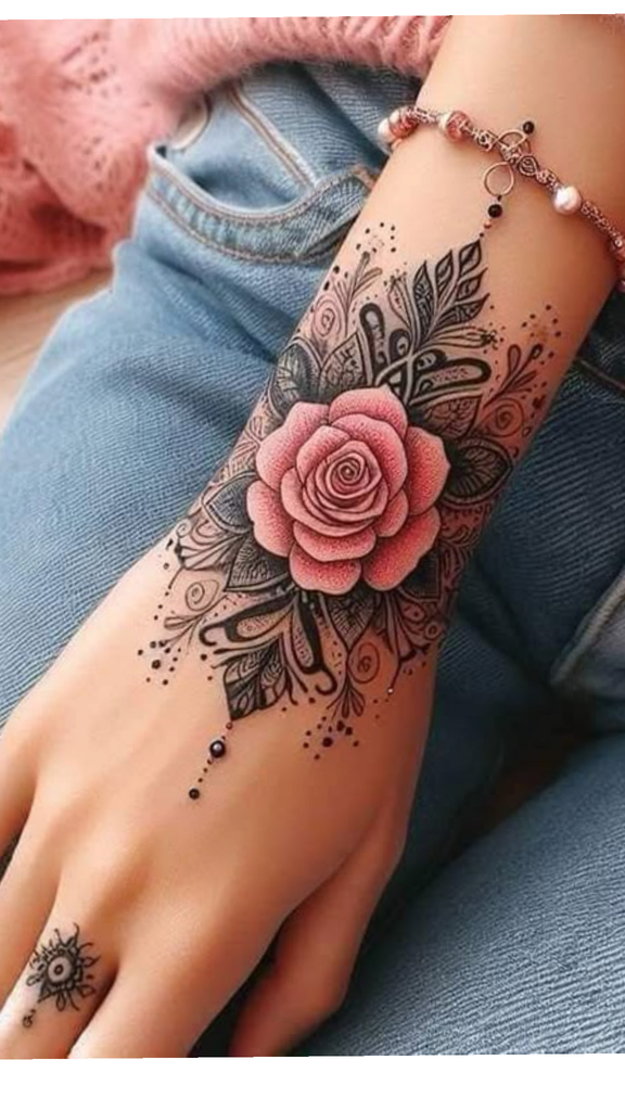 25 Beautiful Hand Tattoo Ideas for Girls: Cute, Feminine & Stylish Designs 39 image 337
