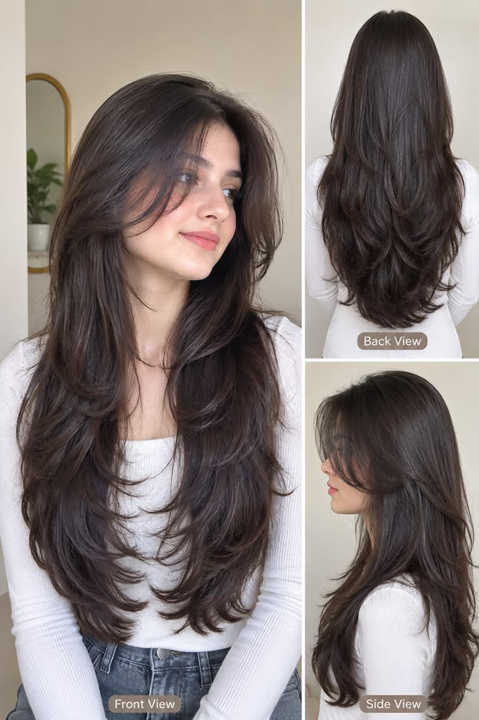 25 Trendy Long Layered Haircut Ideas for Women: Stylish Looks for Every Face Shape 8 image 398