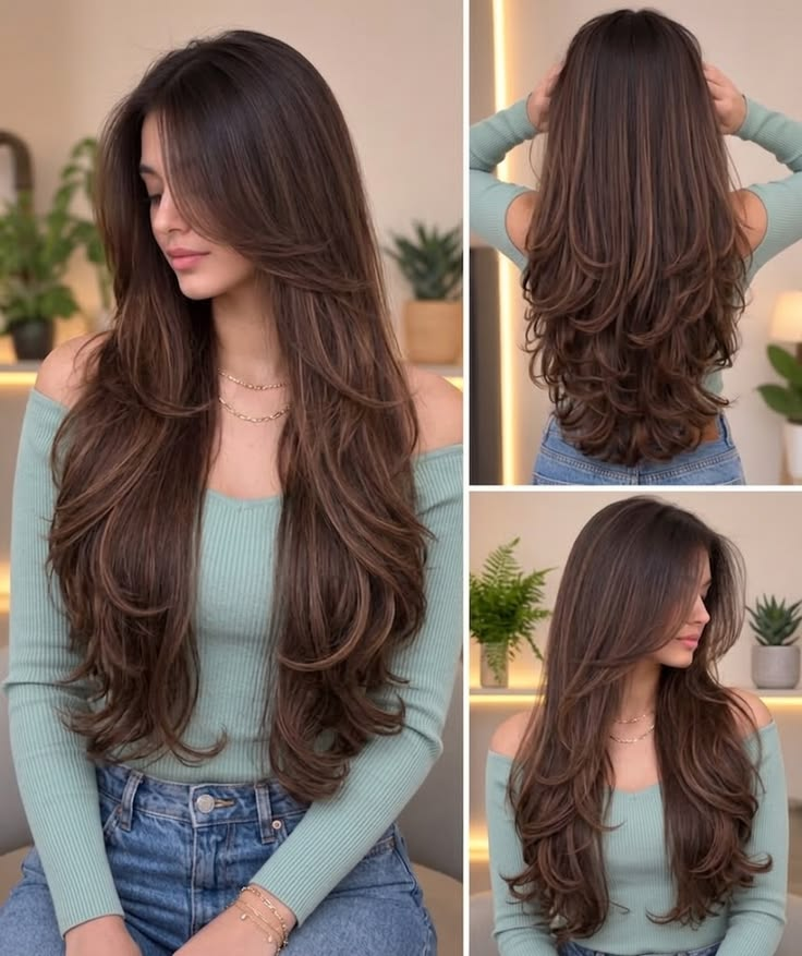 Long Layered Haircut Ideas