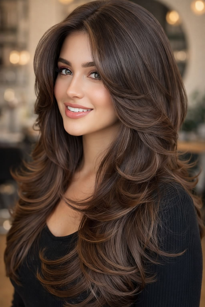 Long Layered Haircut Ideas for Women: 25 Stylish & Beautiful Looks 13 image 499